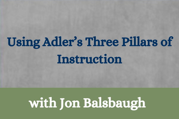 Adler's 3 Pillars text